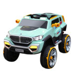 Véhicule tout-terrain électrique enfant 4 roues 24V avec télécommande, Bluetooth et suspension