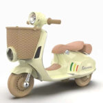 Moto Électrique 3 Roues pour Enfants 2 à 8 Ans – Télécommande Parentale, Bluetooth, LED – Modèle Unisexe Rose & Vert